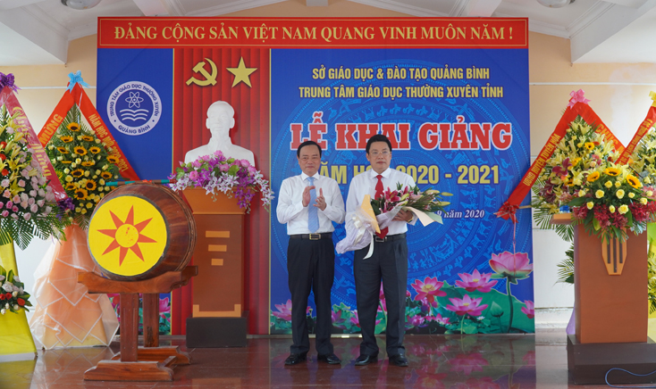 Trung tâm Giáo dục thường xuyên tỉnh: Khai giảng năm học mới 2020-2021