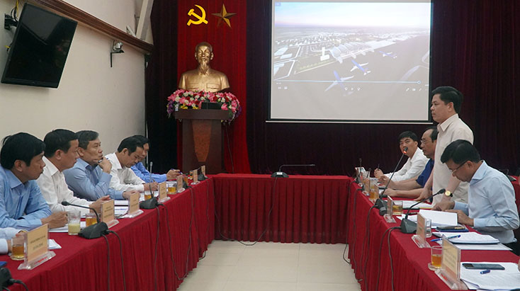 Bộ Giao thông vận tải làm việc với Ban Thường vụ Tỉnh ủy Quảng Bình