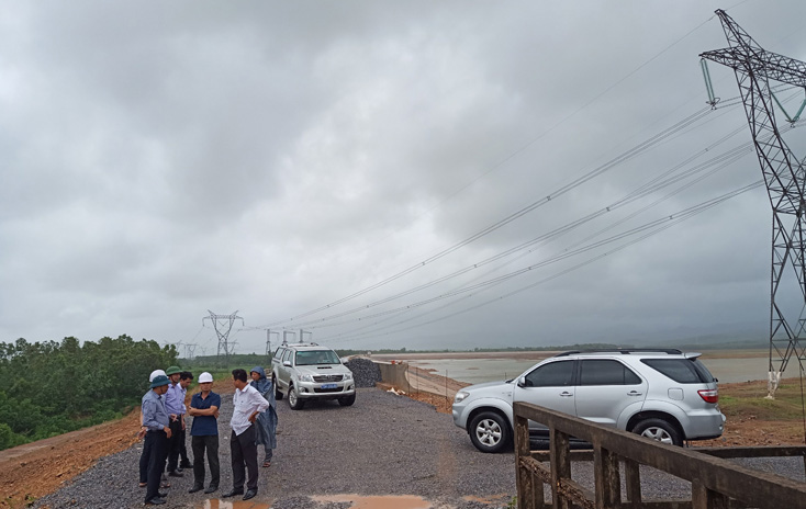Các hồ chứa nước đang được nâng cấp, sửa chữa đều đảm bảo an toàn vượt lũ