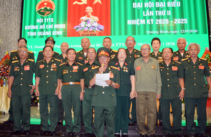 Đại hội đại biểu Hội Truyền thống Trường Sơn - đường Hồ Chí Minh tỉnh Quảng Bình lần thứ II