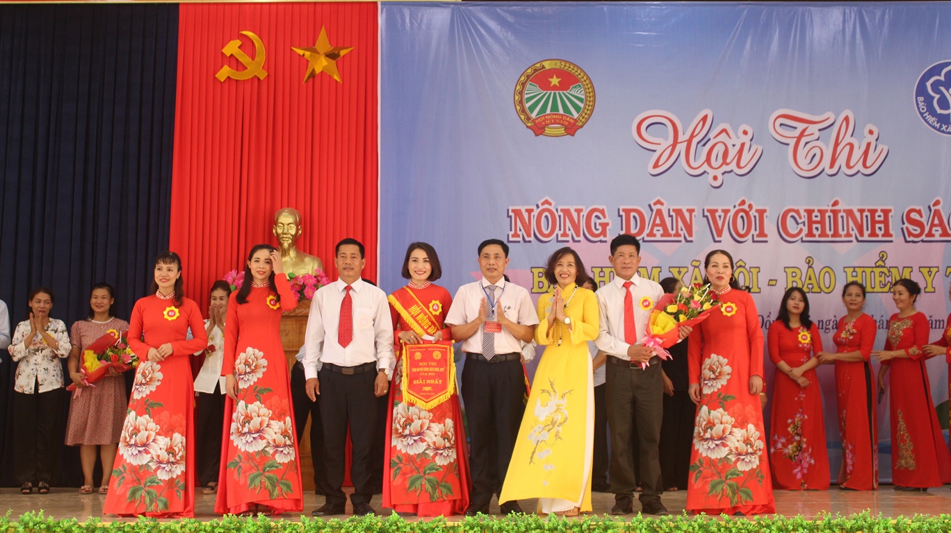 Hội thi "Nông dân với chính sách BHXH, BHYT" năm 2020