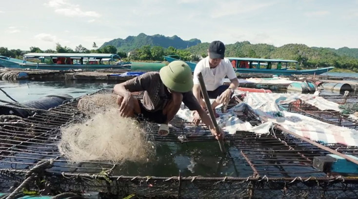 Gặp ông chủ bao tiêu sản phẩm thủy sản