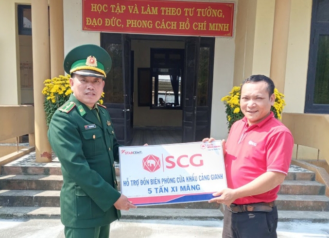 SCG trao hỗ trợ hàng trăm tấn xi măng cho các hoạt động cộng đồng tại Quảng Bình