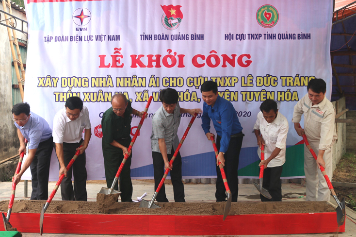 Khởi công xây dựng nhà nhân ái cho cựu TNXP