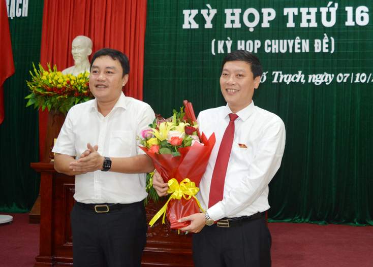HĐND huyện Bố Trạch khóa XVIII: Bầu bổ sung chức danh Chủ tịch UBND huyện