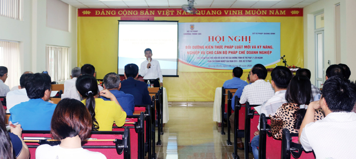 Bồi dưỡng kiến thức pháp luật cho cán bộ pháp chế doanh nghiệp