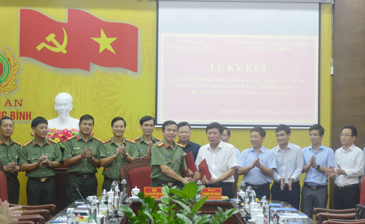 Ký kết quy chế phối hợp đảm bảo an toàn, an ninh thông tin