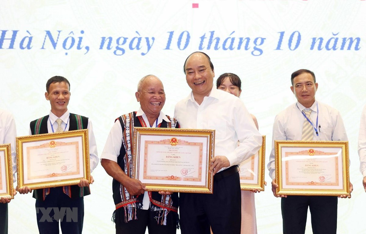 Thủ tướng gặp mặt các điển hình "Dân vận khéo" toàn quốc