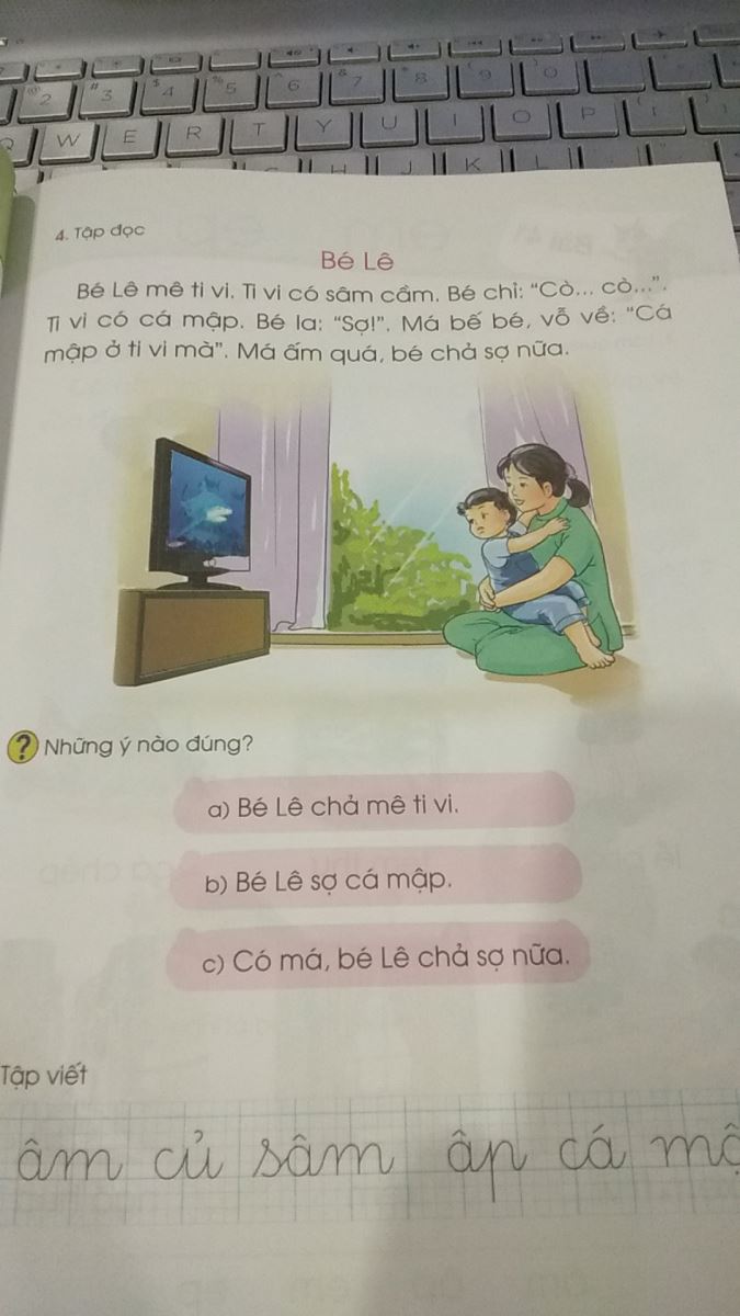 Sách Tiếng Việt lớp 1 nhiều sạn, cần phân biệt chương trình và sách giáo khoa