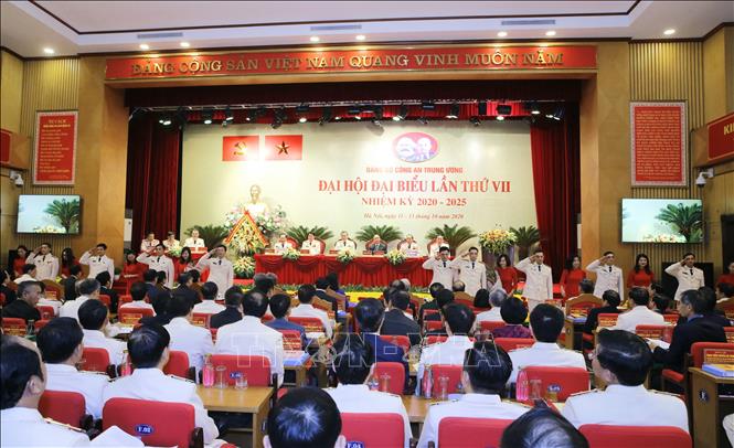 Khai mạc Đại hội Đảng bộ Công an Trung ương lần thứ VII