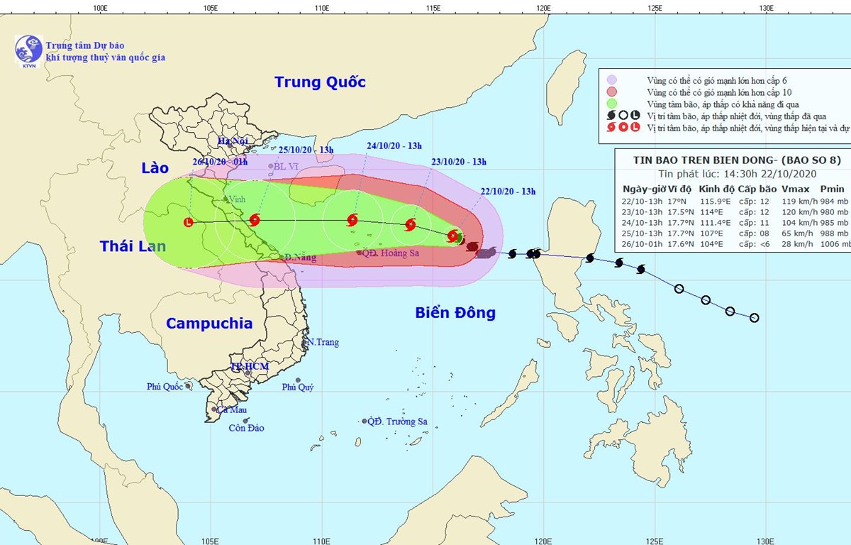Khẩn trương triển khai các biện pháp ứng phó với bão số 8