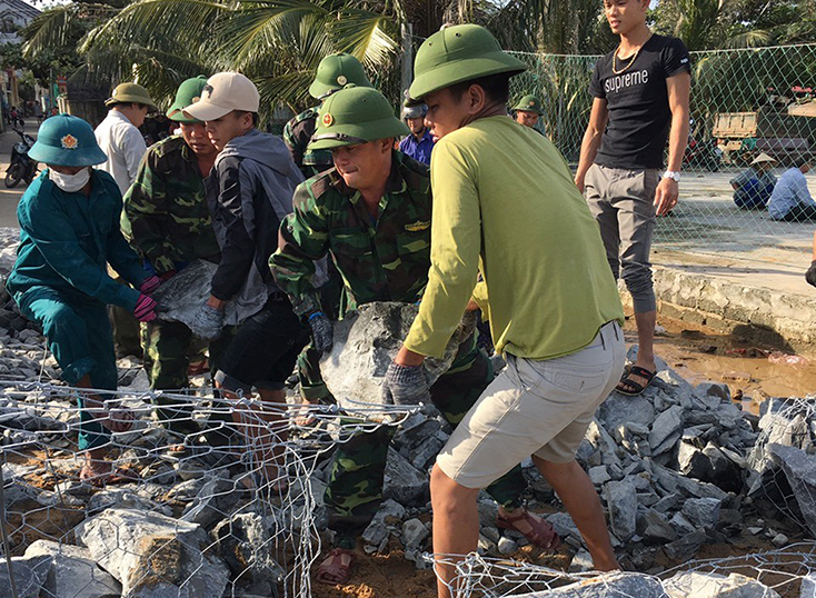 Bộ đội Biên phòng Quảng Bình triển khai các biện pháp ứng phó với bão số 8