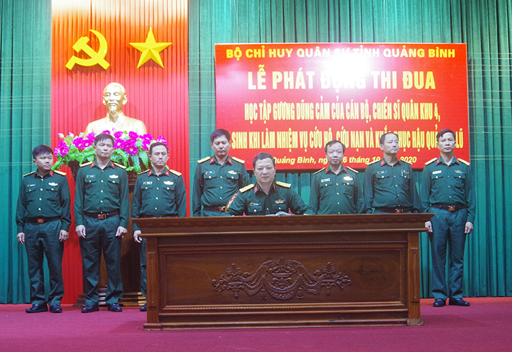 Phát động đợt thi đua noi gương các liệt sỹ hy sinh trong thực hiện nhiệm vụ cứu hộ, cứu nạn