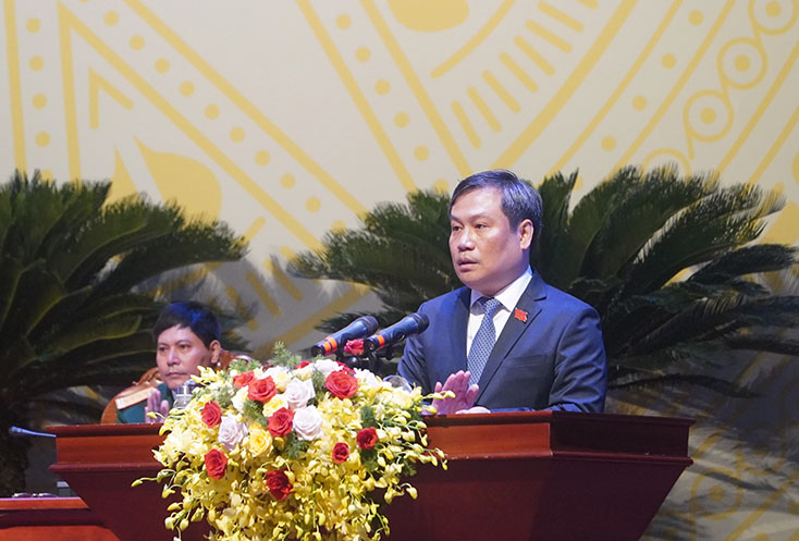 Diễn văn khai mạc Đại hội Đảng bộ tỉnh lần thứ XVII, nhiệm kỳ 2020-2025