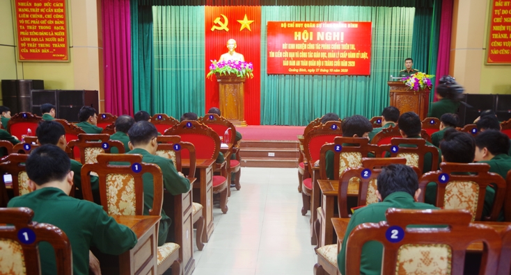 Rút kinh nghiệm công tác phòng chống thiên tai, tìm kiếm cứu nạn