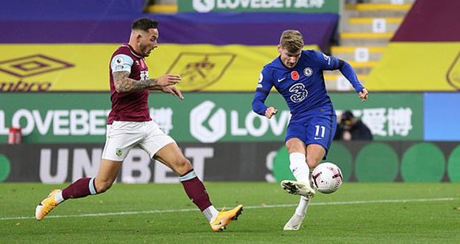 Burnley 0–3 Chelsea: Công-thủ tỏa sáng, Chelsea thắng dễ Burnley