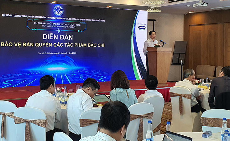 Diễn đàn "Bảo vệ bản quyền các tác phẩm báo chí"