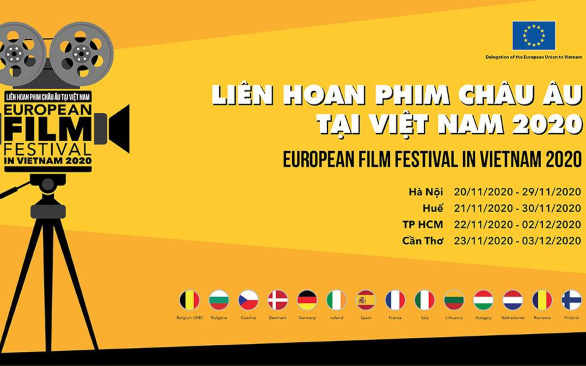 Liên hoan phim châu Âu tại Việt Nam 2020: Cuộc du ngoạn điện ảnh thú vị