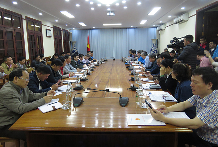 Bộ Nông nghiệp-PTNT làm việc với Quảng Bình về khắc phục hậu quả thiên tai năm 2020