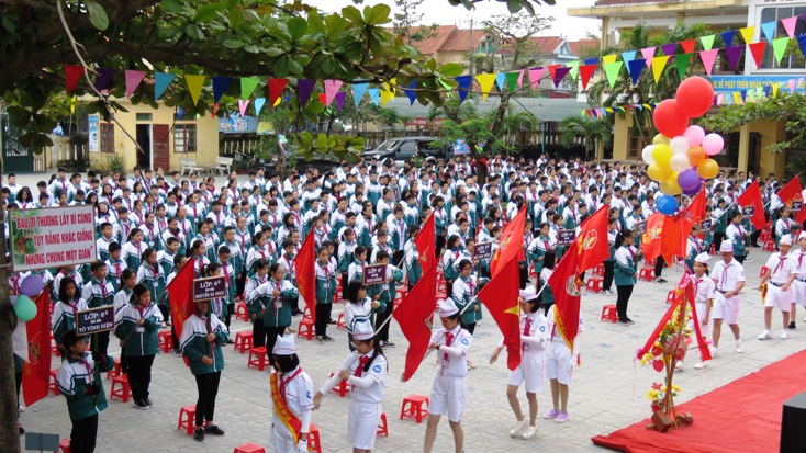 Lá cờ đầu của giáo dục THCS thành phố Đồng Hới
