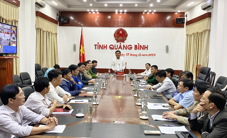 Chủ động các phương án ứng phó với bão số 13