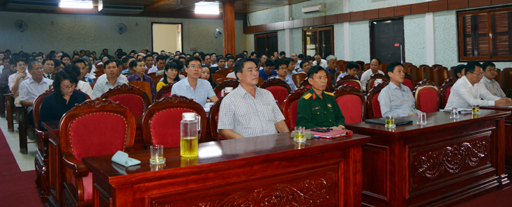 Huyện ủy Bố Trạch: Thông báo kết quả Đại hội đại biểu Đảng bộ tỉnh lần thứ XVII