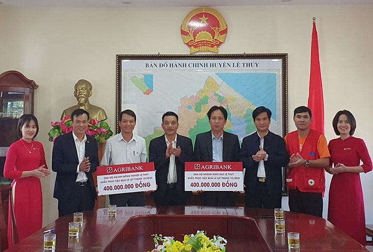 Agribank Quảng Bình: Chung tay vì hoạt động an sinh xã hội