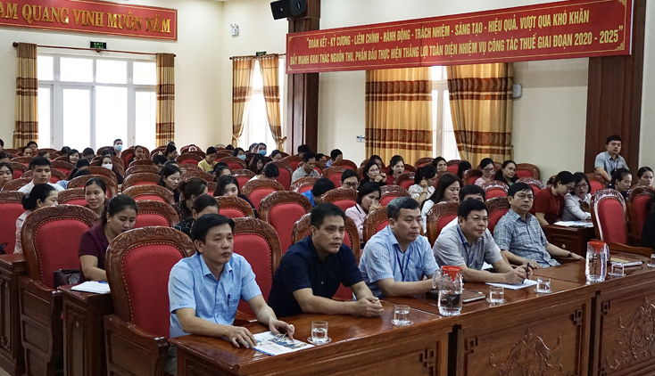Cục Thuế tỉnh: Giới thiệu các chính sách thuế mới cho doanh nghiệp