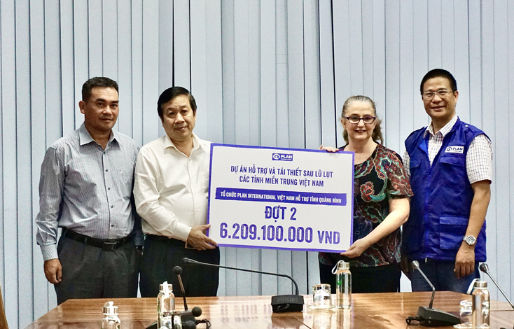 UBND tỉnh làm việc với đoàn công tác tổ chức Plan International Việt Nam