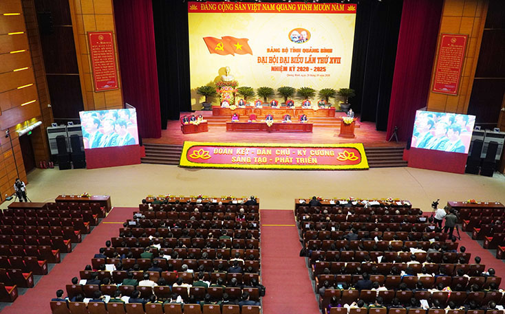 Nghị quyết Đại hội đại biểu Đảng bộ tỉnh Quảng Bình lần thứ XVII, nhiệm kỳ 2020-2025