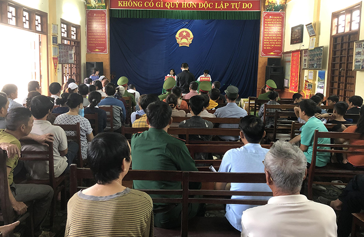 Xét xử lưu động các vụ án ma túy