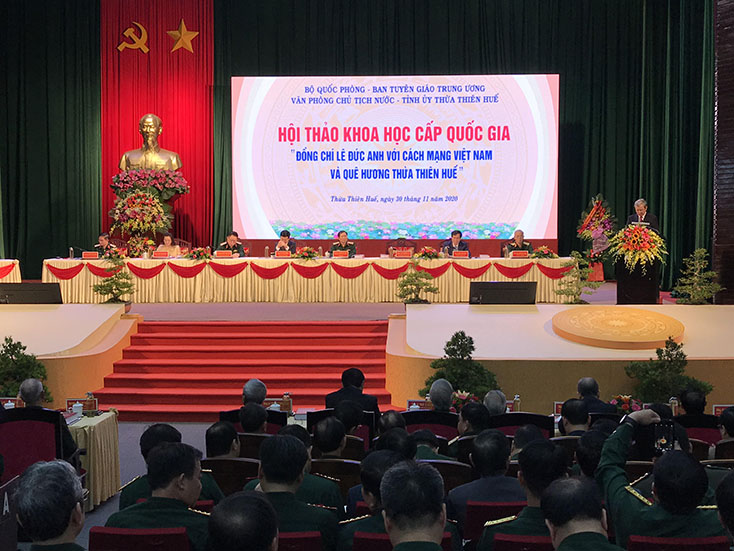 "Đồng chí Lê Đức Anh với cách mạng Việt Nam và quê hương Thừa Thiên Huế"