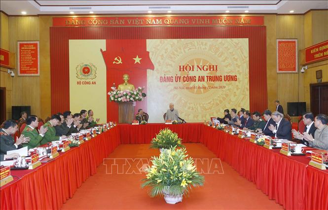 Tổng Bí thư, Chủ tịch nước Nguyễn Phú Trọng: Xây dựng người Công an trong sạch, lành mạnh