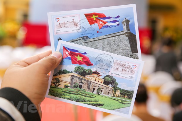 Việt Nam-Cuba phát hành chung bộ tem kỷ niệm quan hệ ngoại giao