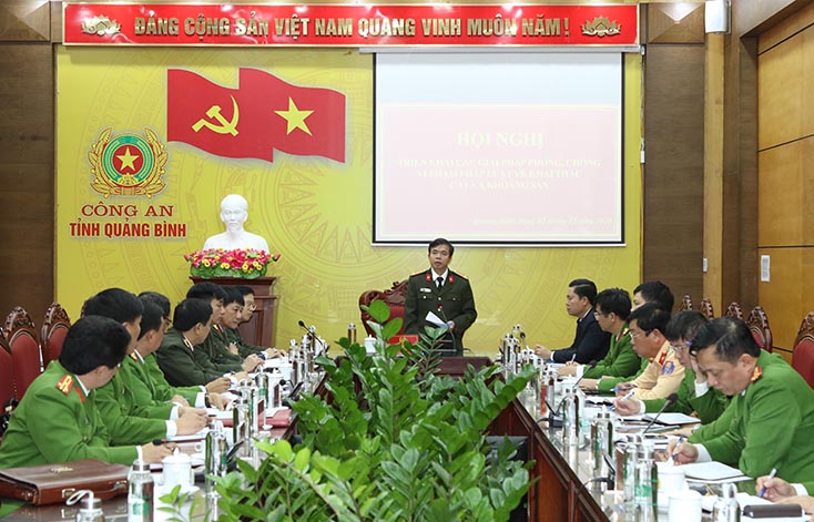 Triển khai các giải pháp phòng, chống vi phạm pháp luật về khai thác cát và khoáng sản
