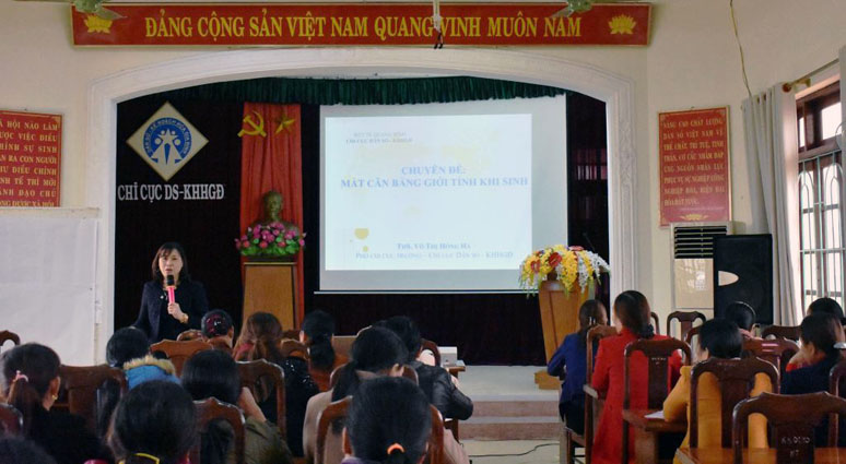 Phổ biến những quy định của pháp luật về nghiêm cấm lựa chọn giới tính thai nhi