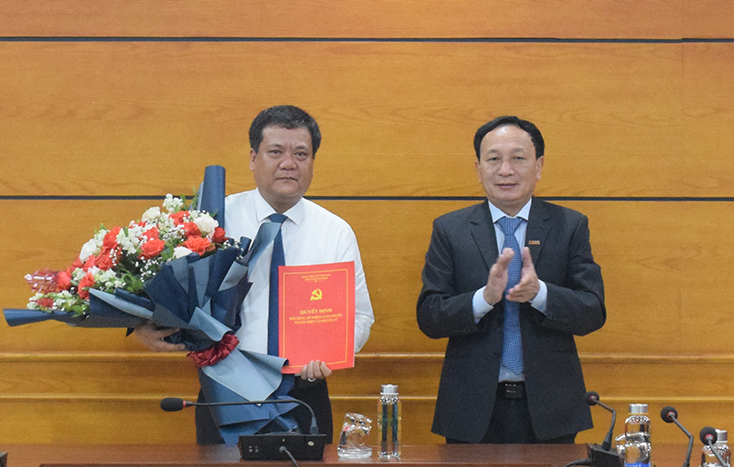 Đồng chí Trần Phong giữ chức Bí thư Thành ủy Đồng Hới, nhiệm kỳ 2020-2025