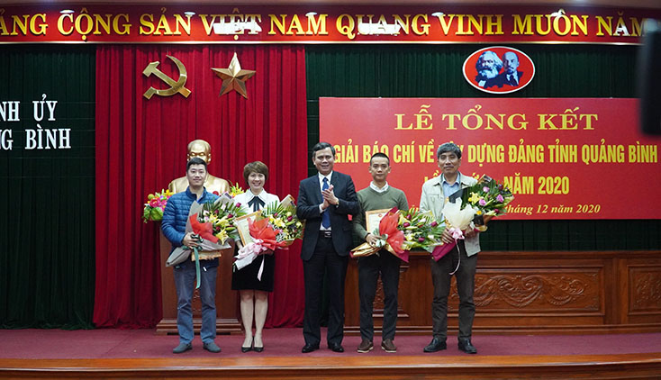 16 tác phẩm được trao giải tại Giải báo chí về xây dựng Đảng tỉnh Quảng Bình lần thứ II – năm 2020