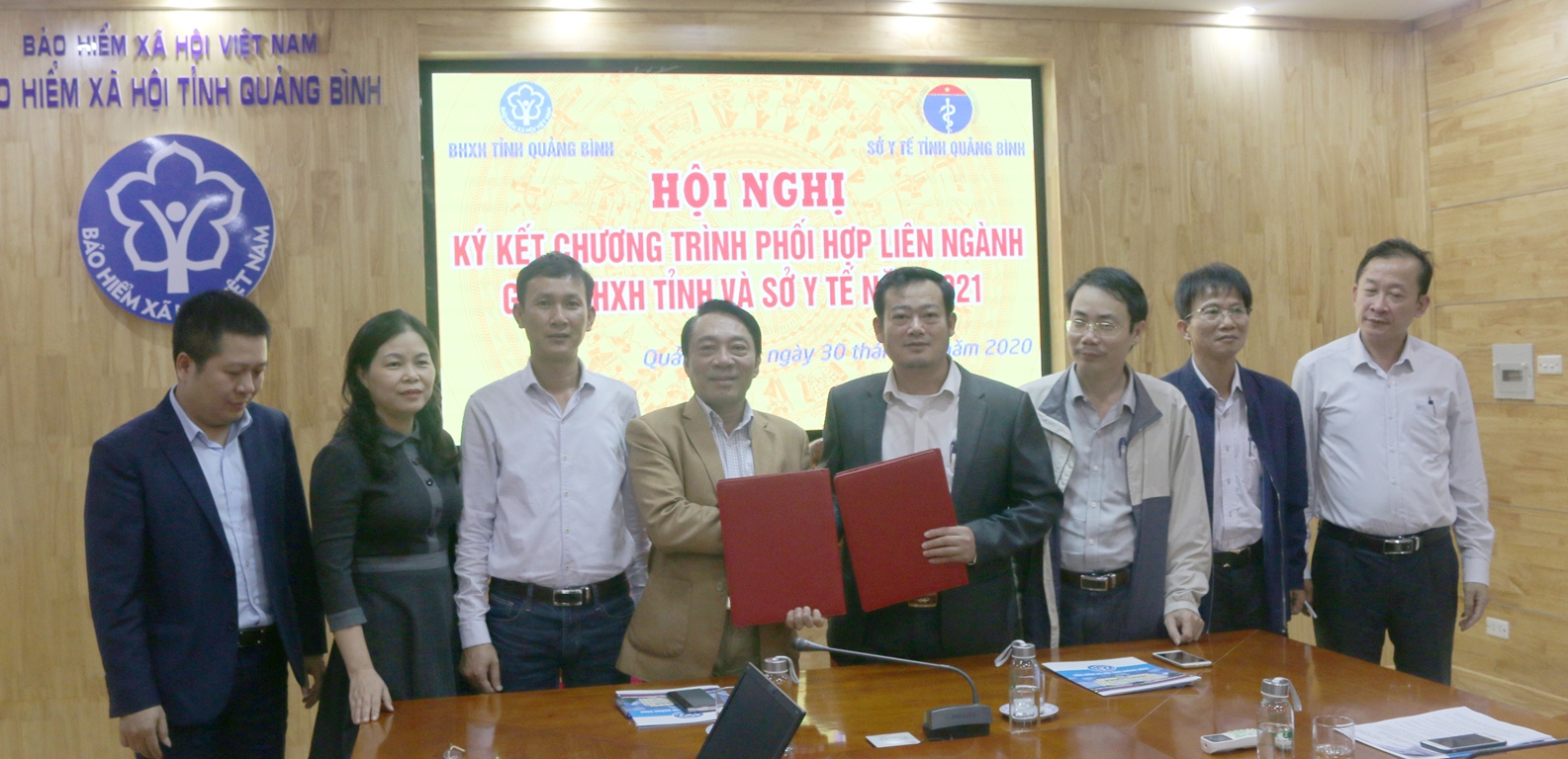 Sở Y tế - Bảo hiểm xã hội tỉnh Quảng Bình: Ký kết quy chế phối hợp năm 2021
