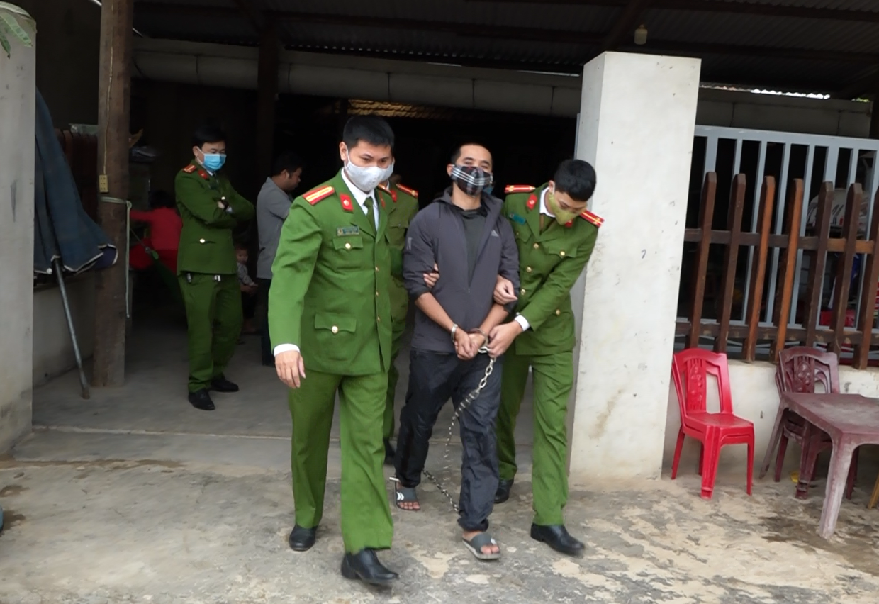 Thực nghiệm điều tra hiện trường vụ án giết người tại xã Phúc Trạch