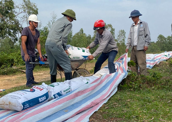 Tập trung khắc phục hệ thống thủy lợi sau mưa lũ