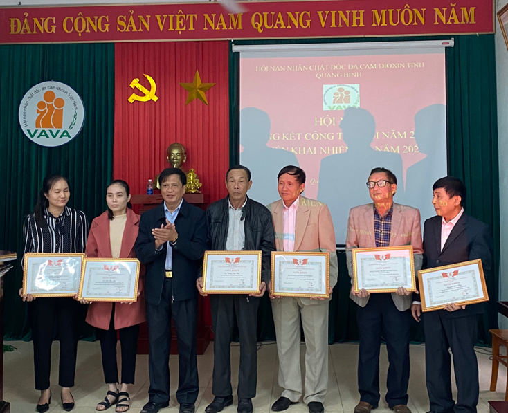 Gần 9 tỷ đồng hỗ trợ nạn nhân chất độc da cam