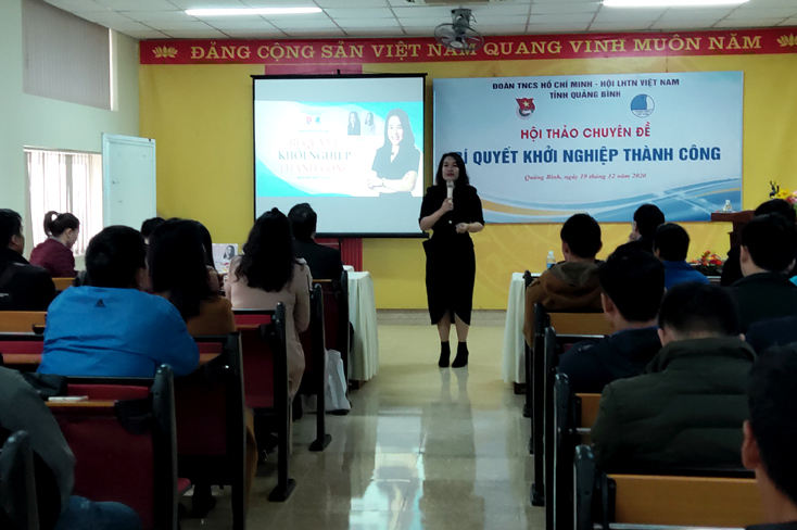 Hội thảo chuyên đề "Bí quyết khởi nghiệp thành công"