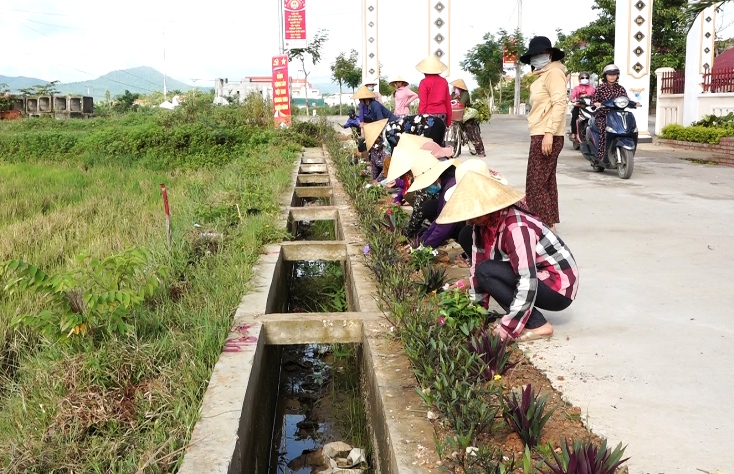 Xã Quảng Lộc: Vượt khó về đích nông thôn mới