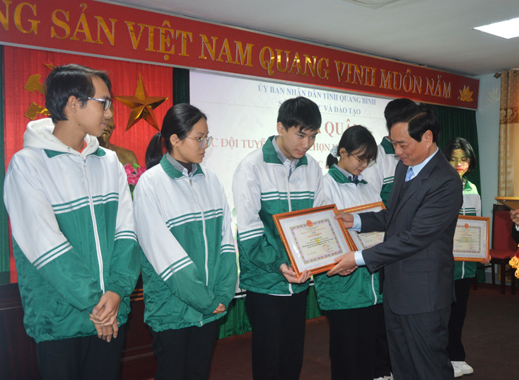 62 học sinh tỉnh Quảng Bình tham dự kỳ thi học sinh giỏi Quốc gia năm học 2020 - 2021