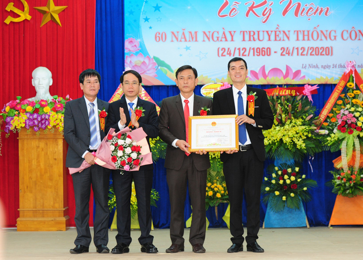 Công ty cổ phần Lệ Ninh kỷ niệm 60 năm ngày truyền thống