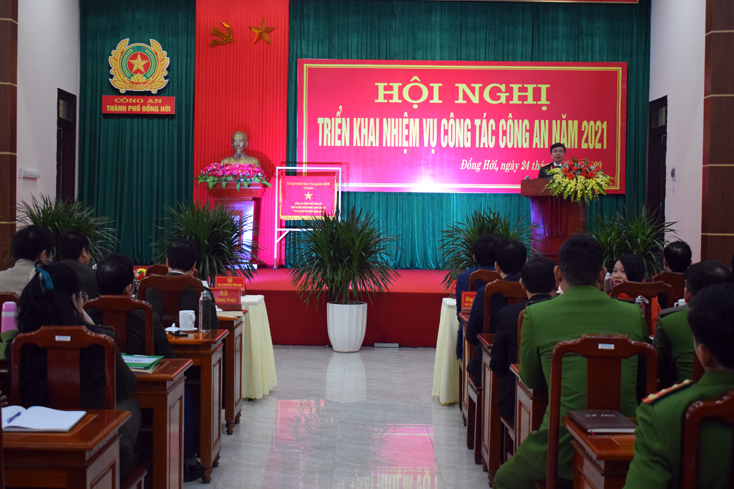 Công an TP. Đồng Hới: Đẩy mạnh đấu tranh phòng, chống các loại tội phạm, vi phạm pháp luật