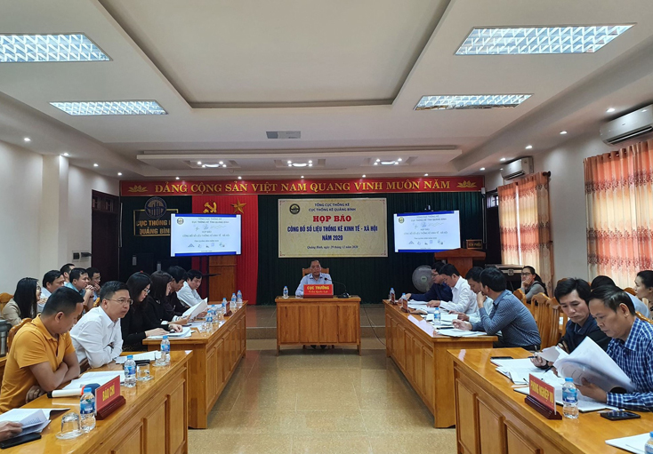 Họp báo công bố số liệu thống kê kinh tế-xã hội năm 2020