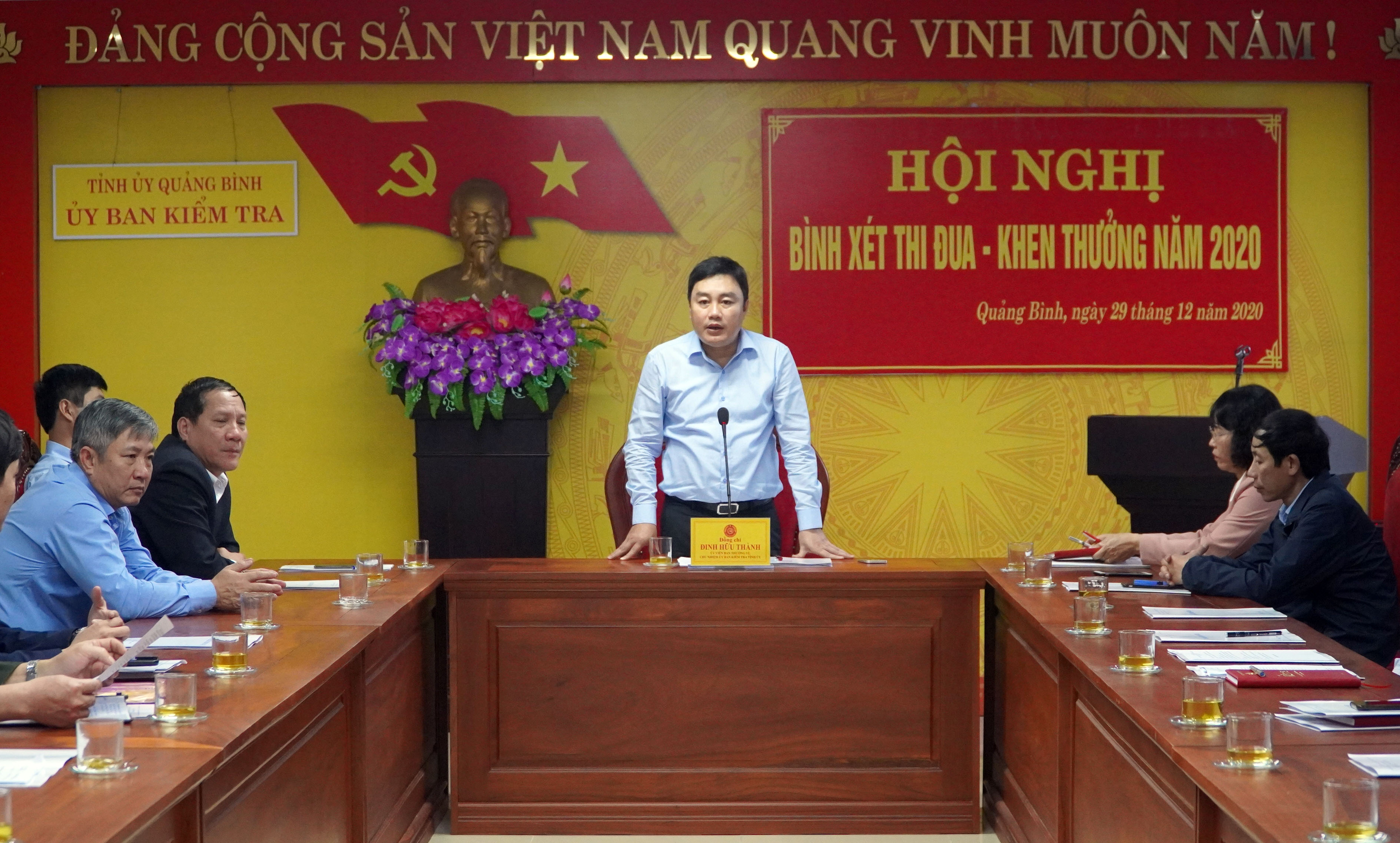 Ủy ban Kiểm tra Tỉnh ủy: Bình xét thi đua-khen thưởng năm 2020