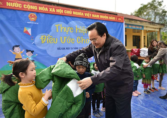 Ngành Giáo dục triển khai chương trình "Điều ước cho em"